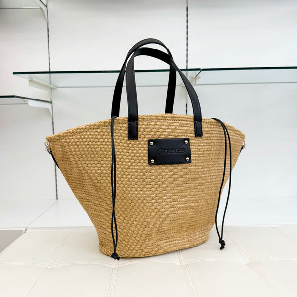 4GIVENESS Borsa Paglia Nero