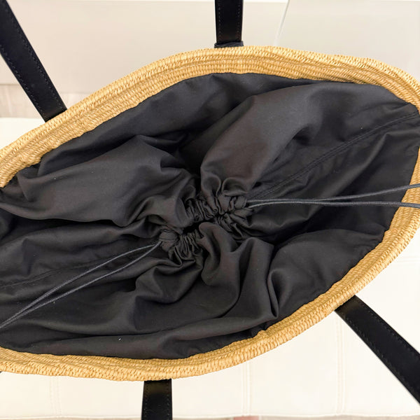 4GIVENESS Borsa Paglia Nero