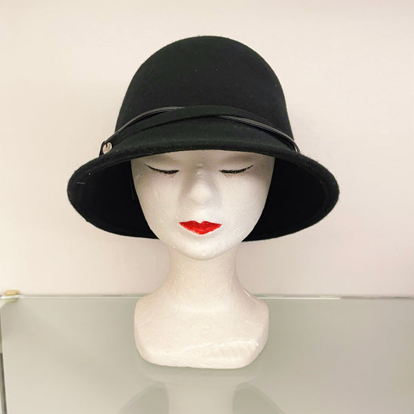 CLOCHE Feltro Nera
