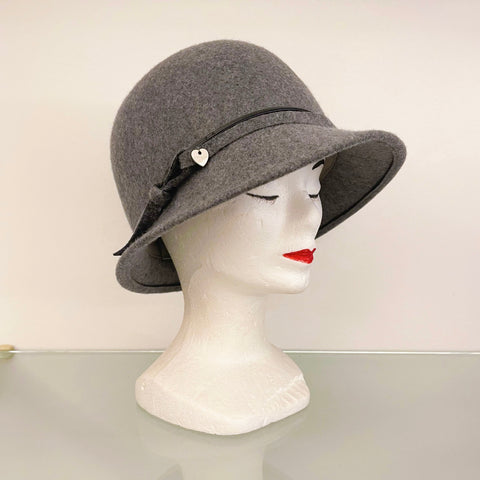 CLOCHE Feltro Grigio